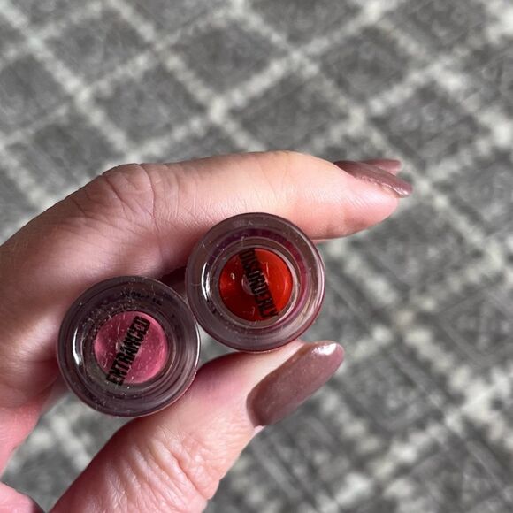 Set of 2 NEW Makeup Obsession London Lip Gloss Disorderly & Entranced 0.17 fl oz - Picture 2 of 2